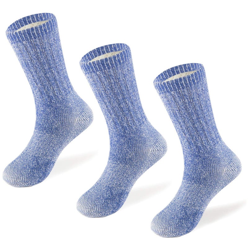 MERIWOOL Merino Wool Kids Hiking Socks for Children 3 Pairs - Image 1